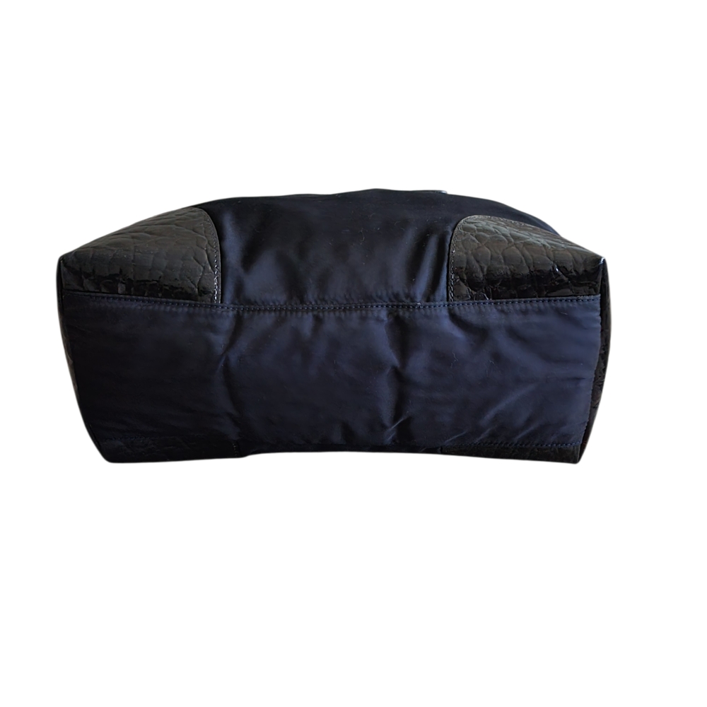 Prada Navy and Black Women's Satchel - Picture 6 of 15